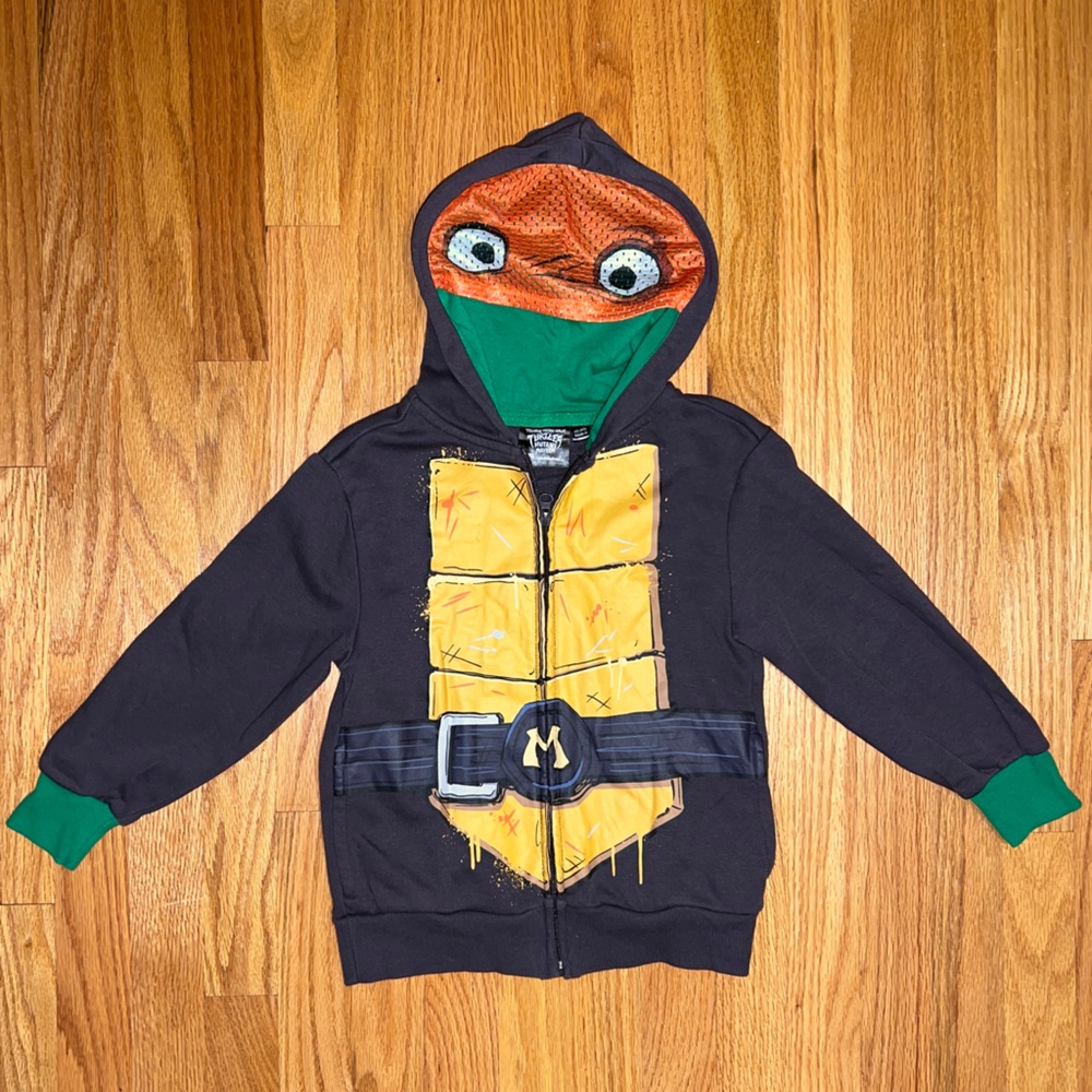 Teenage Mutant Ninja Turtle zip up Hoodie  (Michael Angelo)